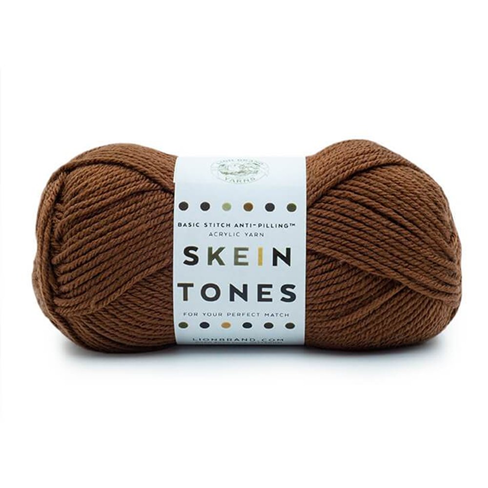 Lion Brand Skein Tones, Basic Stitch Collection Anti-Pilling Yarn Skein Tones by Lion Brand Yarn Designers Boutique