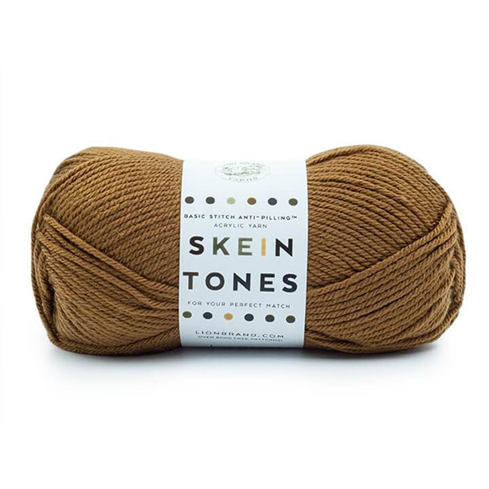 Lion Brand Skein Tones, Basic Stitch Collection Anti-Pilling Yarn Skein Tones by Lion Brand Yarn Designers Boutique