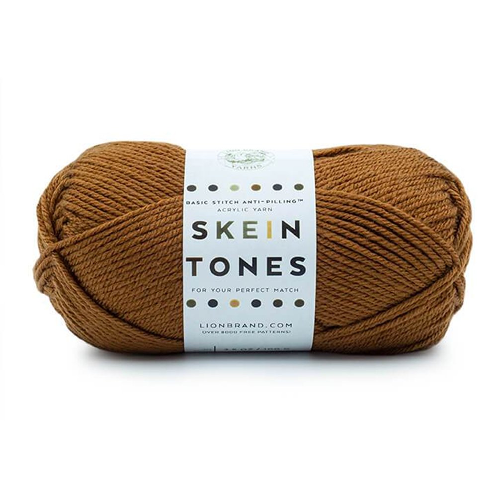 Lion Brand Skein Tones, Basic Stitch Collection Anti-Pilling Yarn Skein Tones by Lion Brand Yarn Designers Boutique