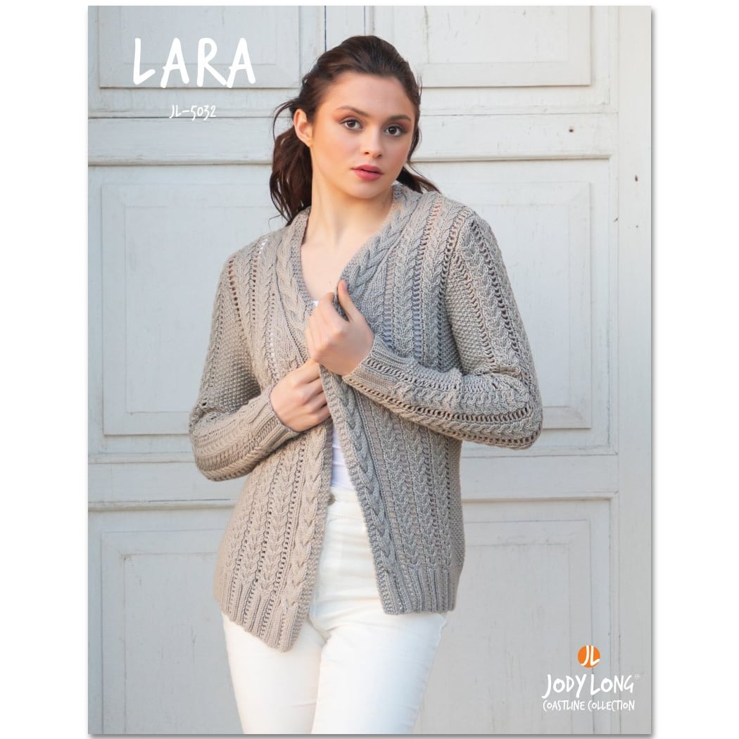 Cardigan Knitting Pattern | Lara from Jody Long Coastline Collection Lara Knitting Pattern from the Jody Long Coastline Collection Yarn Designers Boutique
