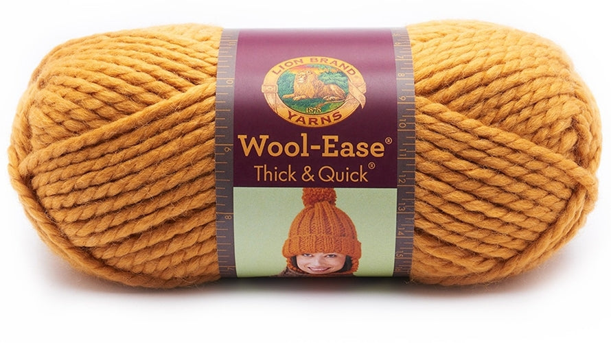 Lion Brand Yarn, Wool-Ease Thick & Quick, Super Bulky Yarn Wool-Ease Thick & Quick from Lion Brand Yarn Yarn Designers Boutique