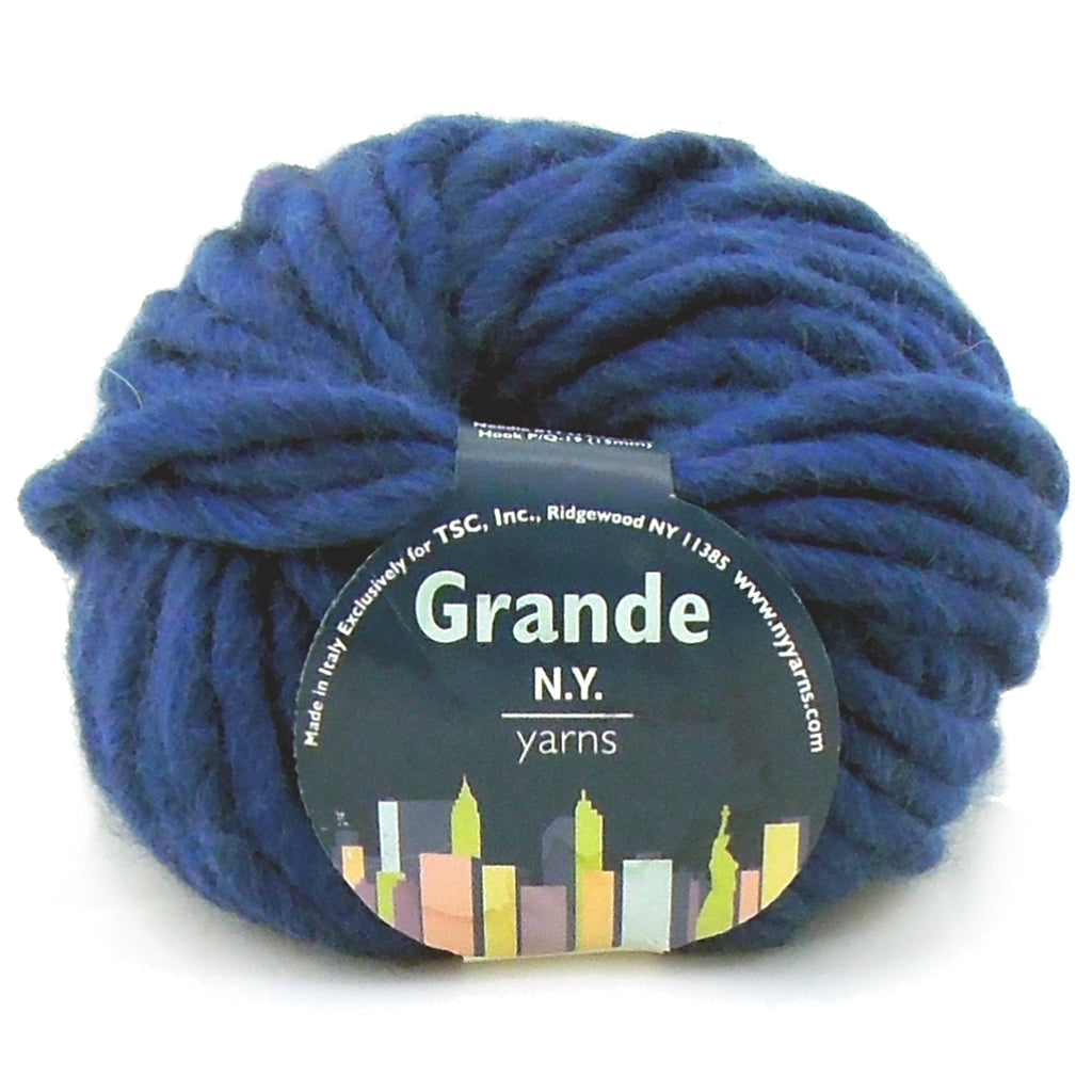 Wool Yarn, Grande Thick Yarn by NY Yarns | Yarn Designers Boutique Grande Super Chunky from New York Yarns Yarn Designers Boutique