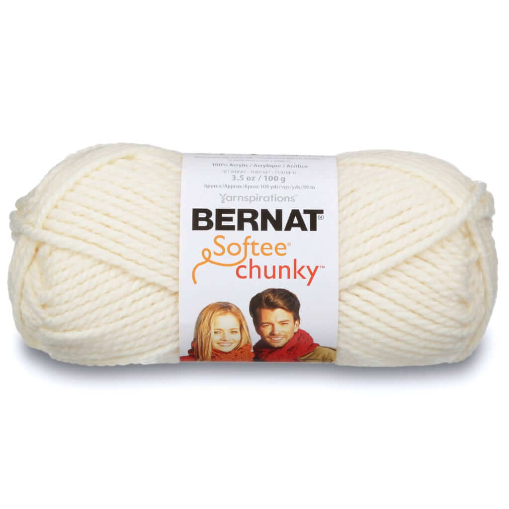 Bernat Yarn Softee Chunky | Super Bulky Yarn for Quick Knit & Crochet Softee Chunky Yarn by Bernat Yarn Designers Boutique