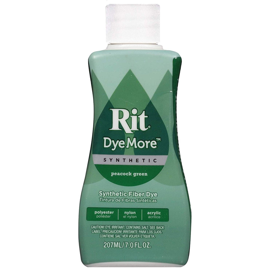 RIT Dye More 8oz Liquid Fabric Dye for Synthetic Fibers Clothing Dye Rit Liquid Dye More 7oz for Synthetic Fibers Yarn Designers Boutique