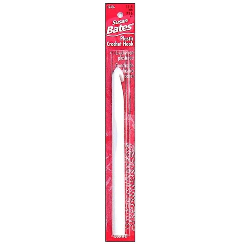 Luxite Lightweight Plastic Crochet Hooks, Susan Bates Luxite Plastic Crochet Hooks Yarn Designers Boutique