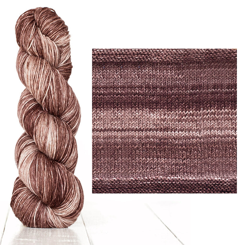 Lightweight Monokrom Cardigan Knit Sweater Kit, with Hand Dyed Yarn Monokrom Cardigan Knitting Kit Yarn Designers Boutique