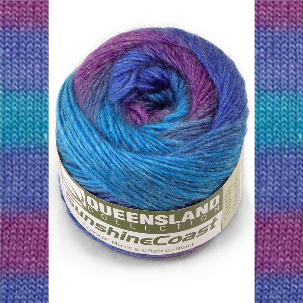 Sunshine Coast Yarn by Queensland Collection, Space Dyed DK Yarn