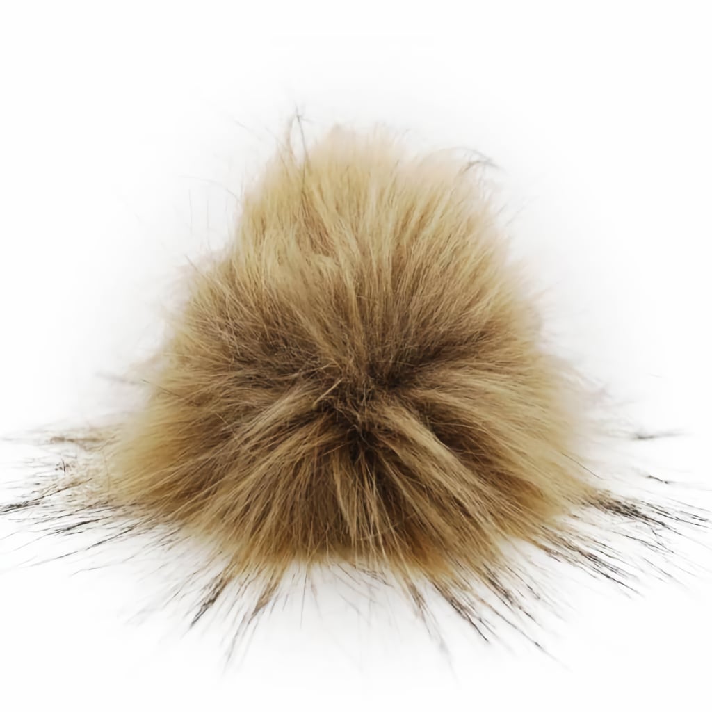 Fur Pom Pom | Furreal Pom by Knitting Fever, Removable & Swapable Furreal Removable Pom by KFI Yarn Designers Boutique