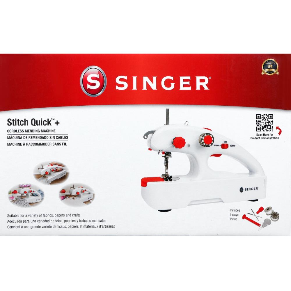 Portable Sewing Machine, Singer Stitch Quick+ Hand Held Hand Held Stitch Quick+ Sewing Machine by Singer Yarn Designers Boutique