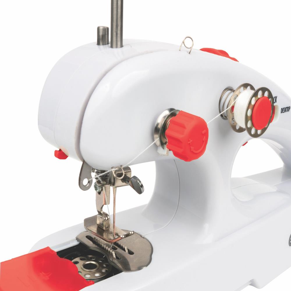 Threading a Handy Stitch Machine  Sewing machine projects, Sewing