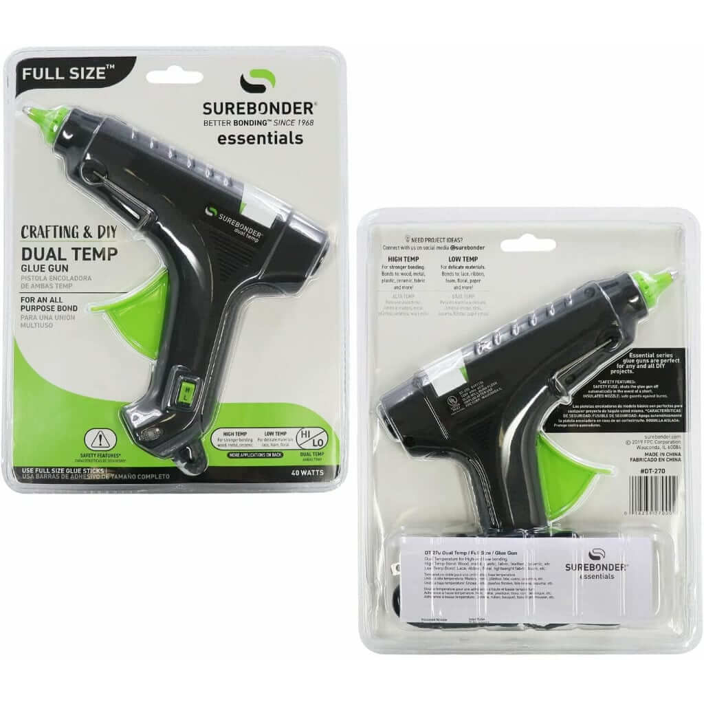 Glue Gun | Dual Temperature Ultra Full Size High & Low Hot Glue Gun Dual Temperature Ultra Glue Gun Yarn Designers Boutique