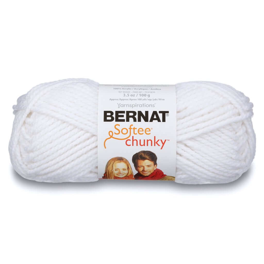 Bernat Yarn Softee Chunky | Super Bulky Yarn for Quick Knit & Crochet Softee Chunky Yarn by Bernat Yarn Designers Boutique