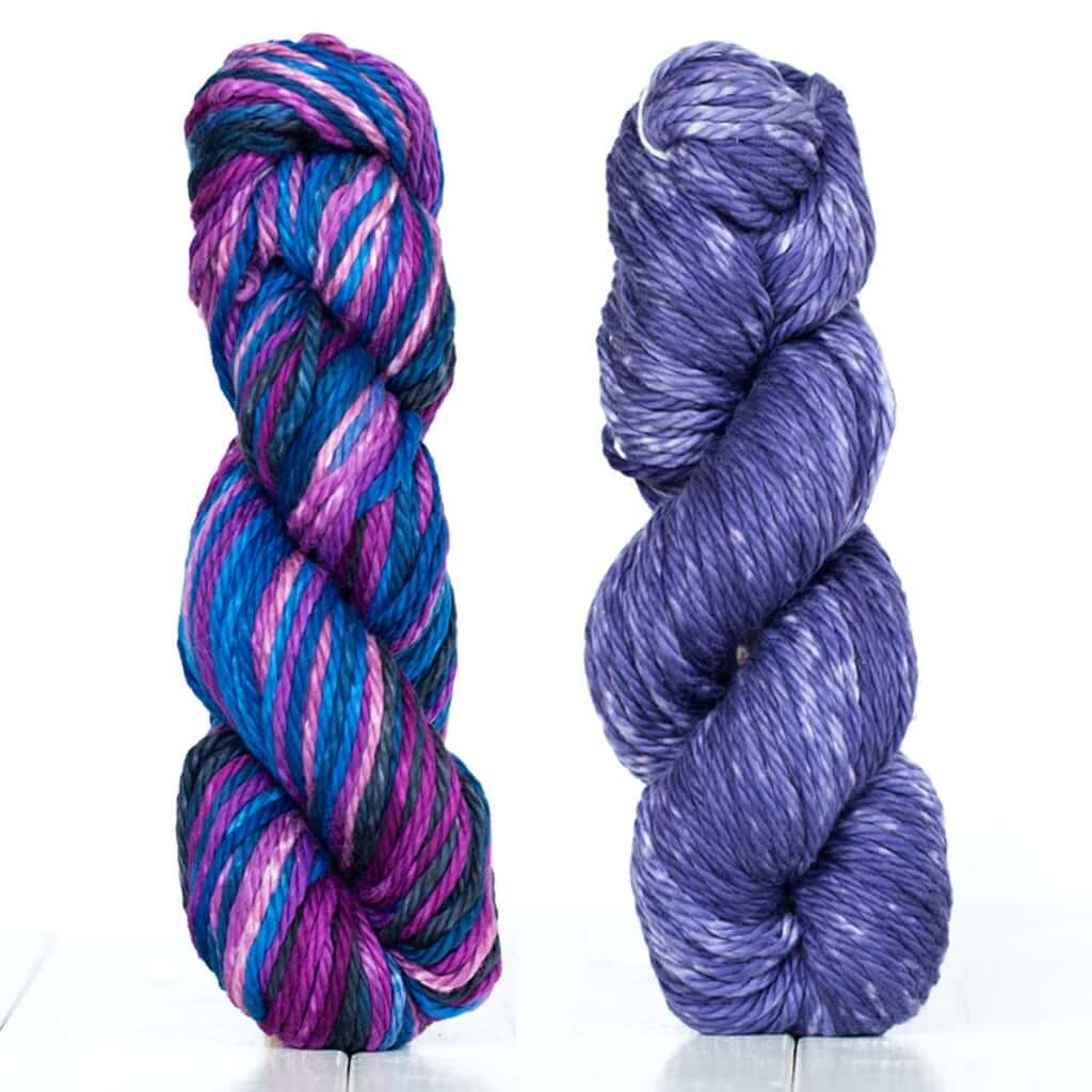 Yedikule Knit Blanket Kit with Urth Galatea Chunky Yarn | Knitting Kit Yedikule Throw Knitting Kit Yarn Designers Boutique