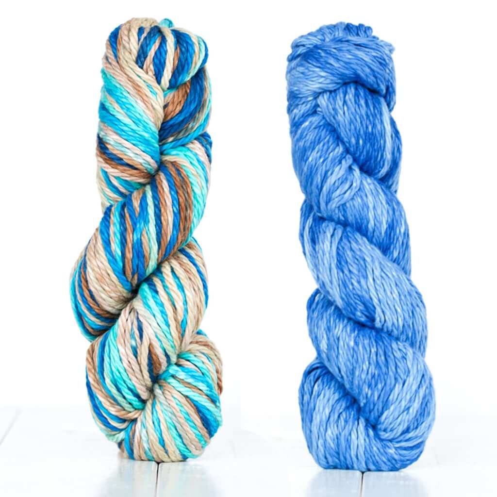 Yedikule Knit Blanket Kit with Urth Galatea Chunky Yarn | Knitting Kit Yedikule Throw Knitting Kit Yarn Designers Boutique