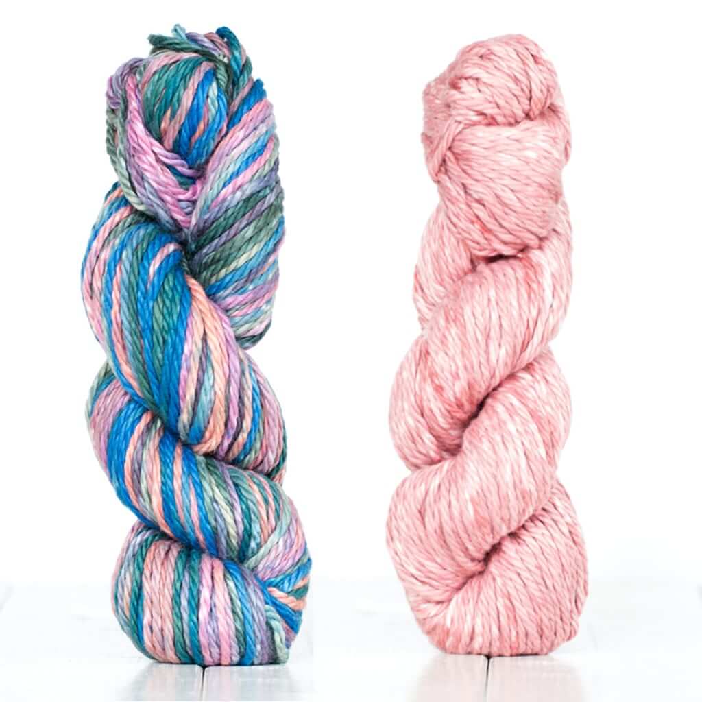 Yedikule Knit Blanket Kit with Urth Galatea Chunky Yarn | Knitting Kit Yedikule Throw Knitting Kit Yarn Designers Boutique