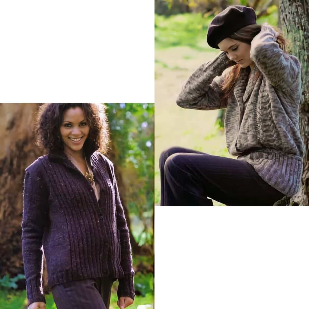 Womens Sweater Knitting Patterns | Ella Rae Designs for Queensland Collection Ella Rae Designs for Queensland Collection, Book Seven Yarn Designers Boutique