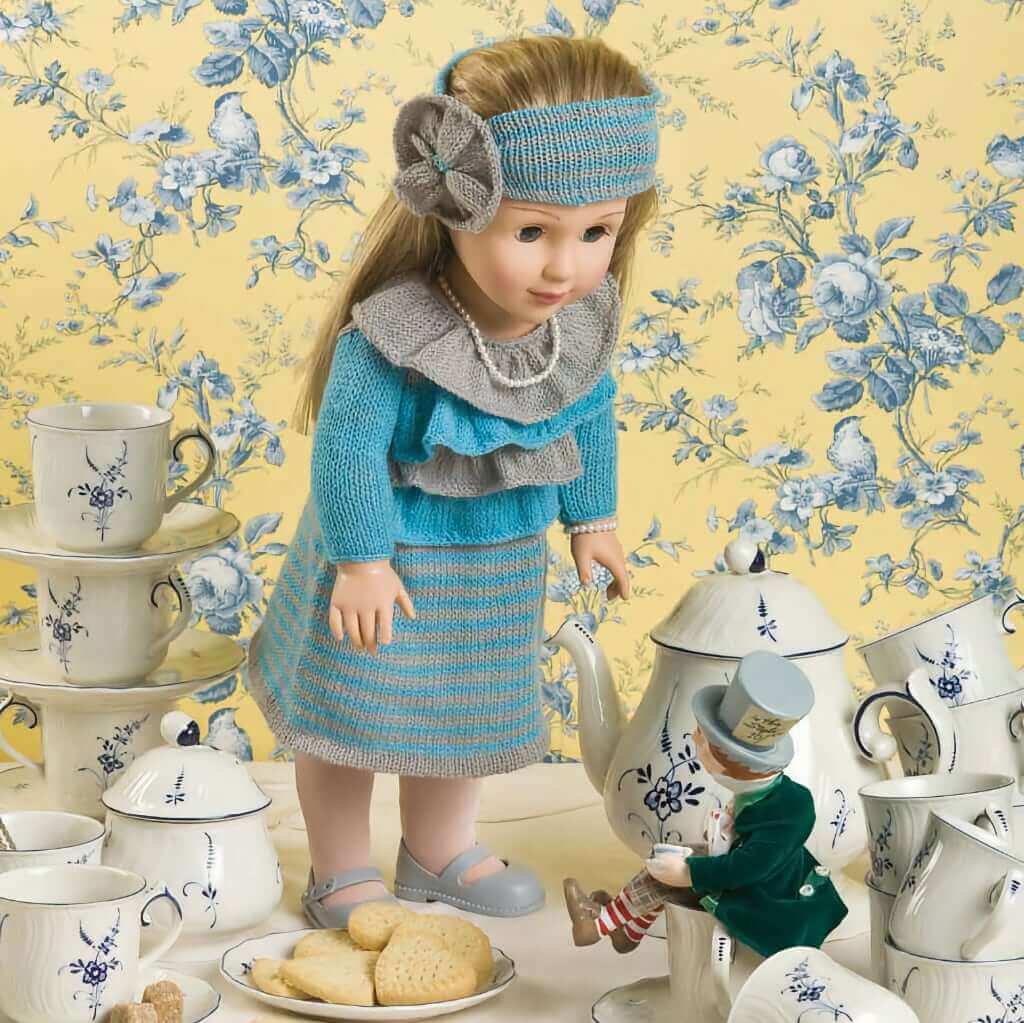 Doll Clothes Patterns | Knits for Dolls: 25 Fun Outfits for 18" Dolls Knits for Dolls by Nicky Epstein: 25 Fun, Fabulous Outfits for 18-Inch Dolls Yarn Designers Boutique