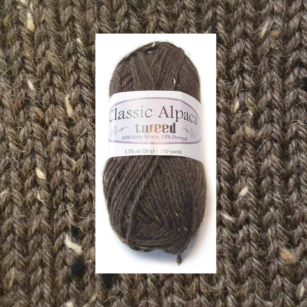 The Alpaca Yarn Company, Alpaca Classic Tweed, Baby Alpaca DK Yarn Classic Alpaca Tweed by The Alpaca Yarn Co. Yarn Designers Boutique