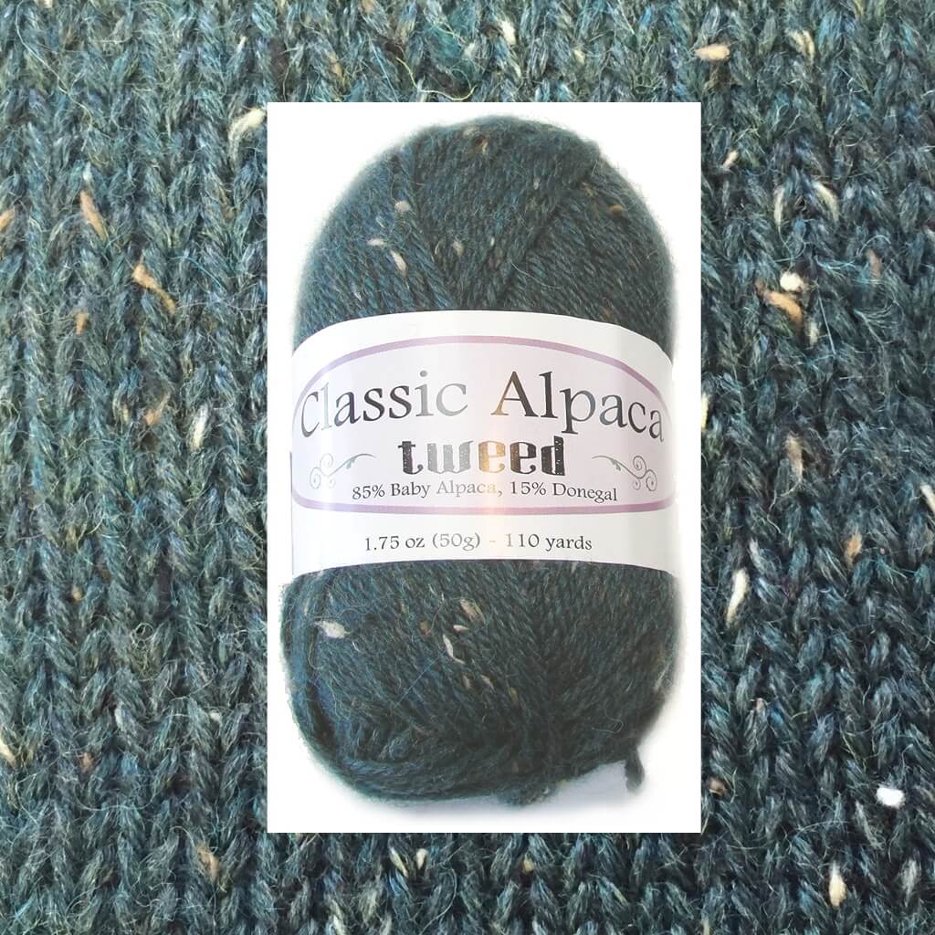 The Alpaca Yarn Company, Alpaca Classic Tweed, Baby Alpaca DK Yarn Classic Alpaca Tweed by The Alpaca Yarn Co. Yarn Designers Boutique