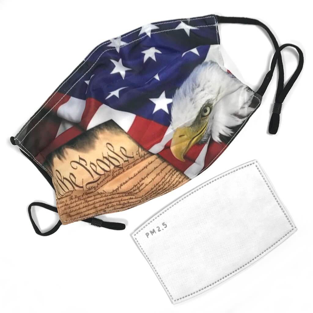 Adjustable Covid Mask, Reusable Face Masks with Filter & Nose Wire Adjustable Face Masks with Filter Yarn Designers Boutique