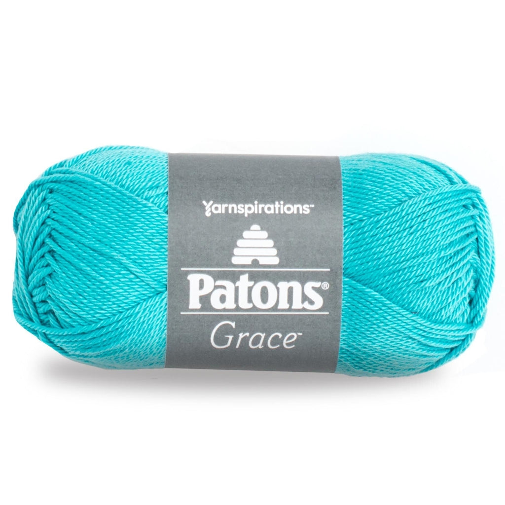 Cotton Yarn, Grace by Patons Yarn, 100% Mercerized Cotton Summer Yarn Grace Yarn by Patons Yarn Designers Boutique