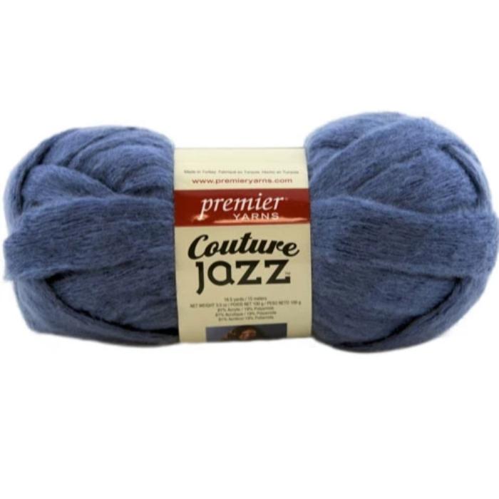 Arm Knitting Yarn Couture Jazz, Jumbo Fluffy Tube Yarn Couture Jazz Yarn by Premier Yarns Yarn Designers Boutique