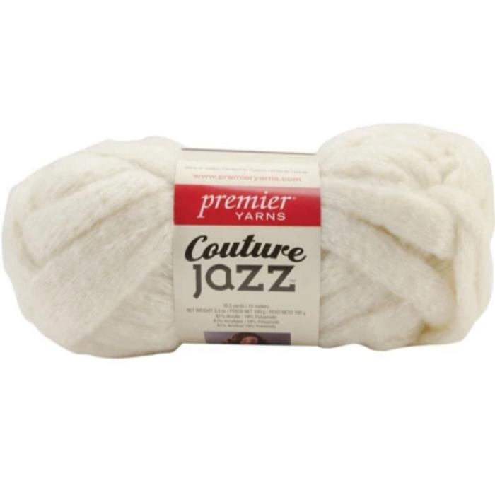 Arm Knitting Yarn Couture Jazz, Jumbo Fluffy Tube Yarn Couture Jazz Yarn by Premier Yarns Yarn Designers Boutique