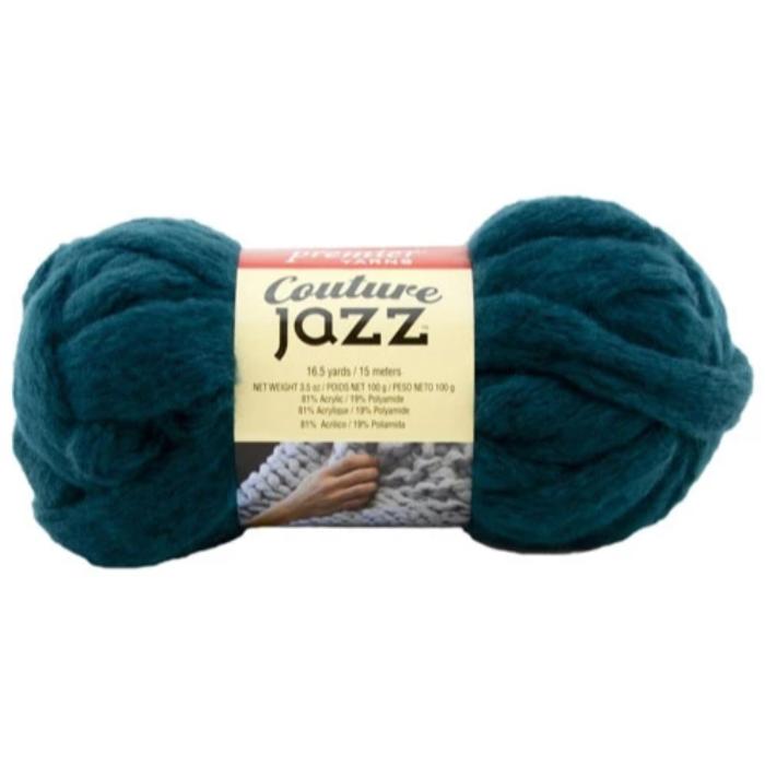 Arm Knitting Yarn Couture Jazz, Jumbo Fluffy Tube Yarn Couture Jazz Yarn by Premier Yarns Yarn Designers Boutique