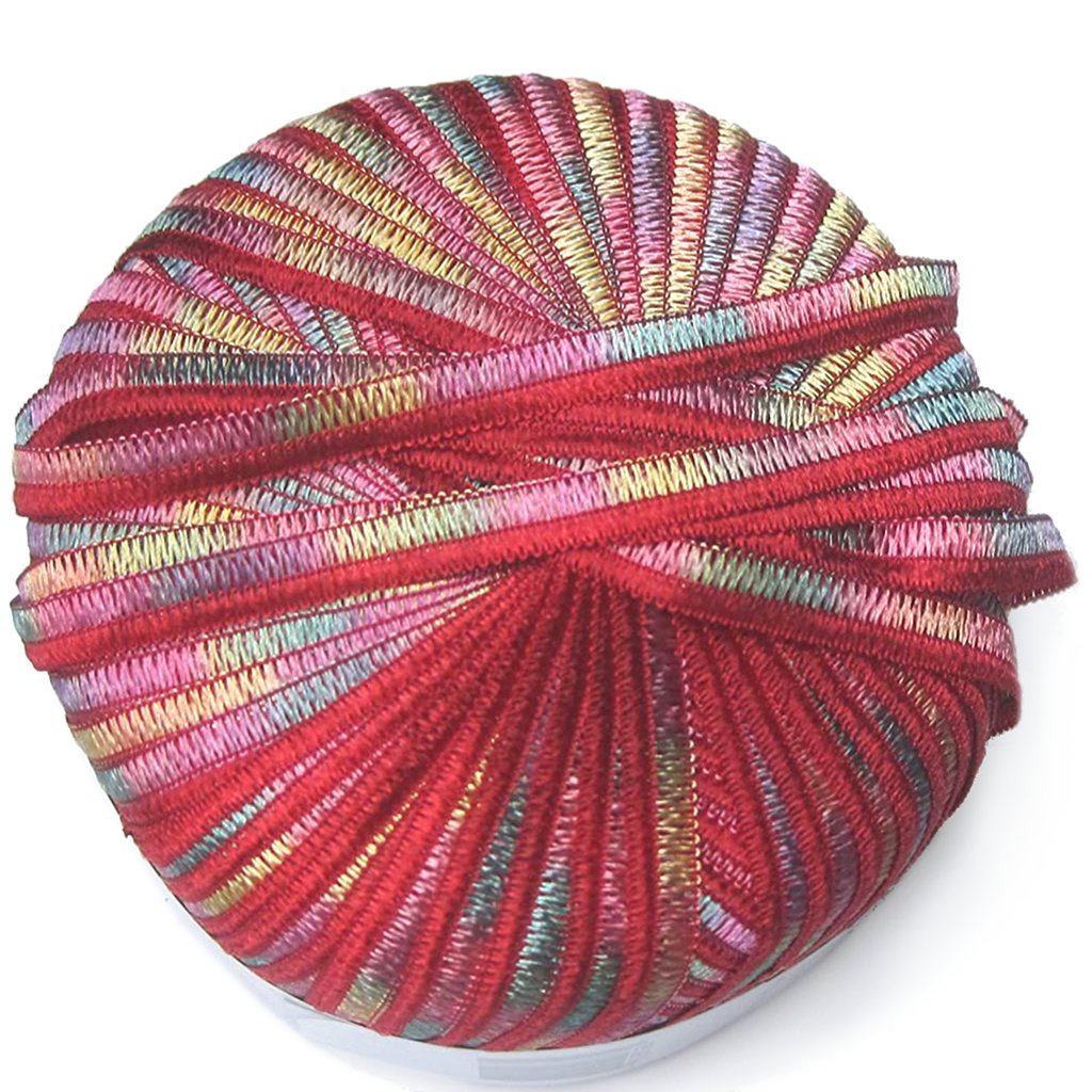 Shimmering Beach Ribbon Yarn, Filati FF, Bulky Beach Bag Yarn Beach Ribbon Yarn, Filati FF Yarn Designers Boutique