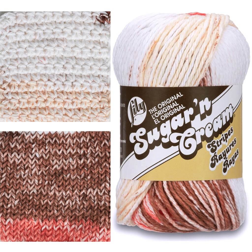 Lily Sugar n Cream Yarn | 100% Cotton Machine Washable & Dryable Lily Sugar'n Cream Yarn Yarn Designers Boutique