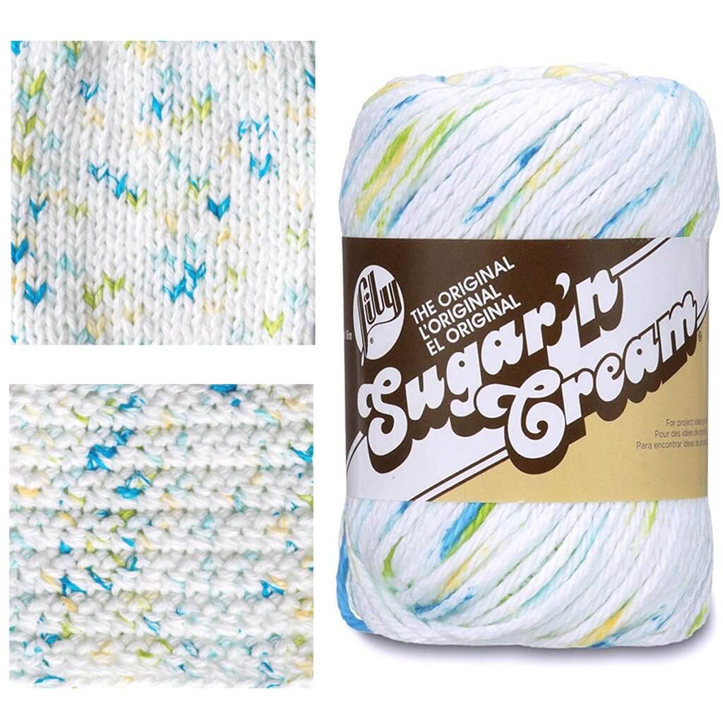 Lily Sugar n Cream Yarn | 100% Cotton Machine Washable & Dryable Lily Sugar'n Cream Yarn Yarn Designers Boutique