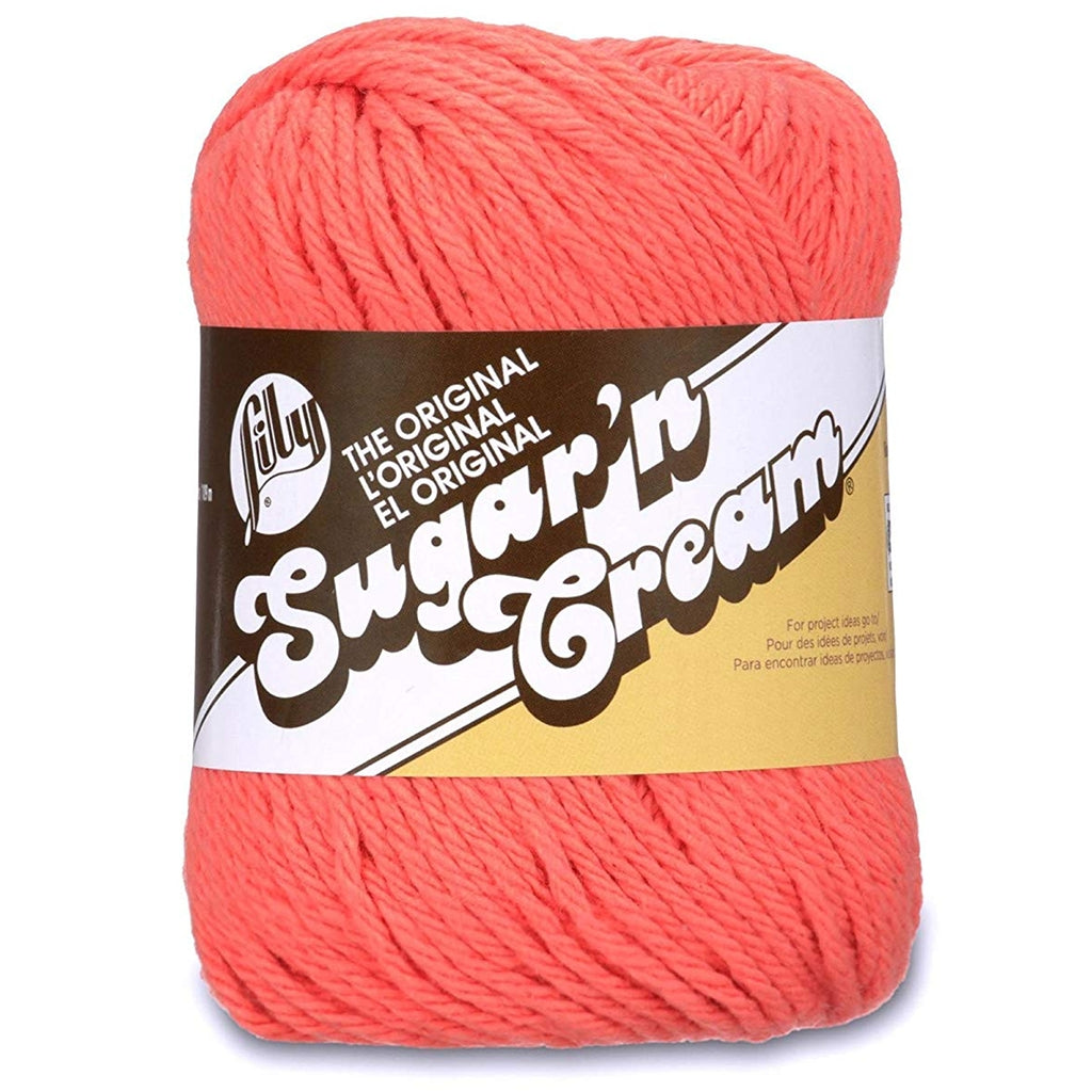 Lily Sugar n Cream Yarn | 100% Cotton Machine Washable & Dryable Lily Sugar'n Cream Yarn Yarn Designers Boutique