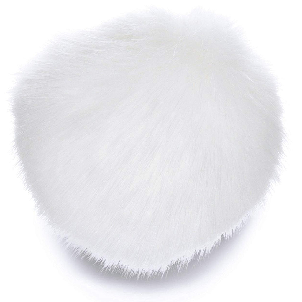 Faux Fur Pom Pom by Bernat, Large 3" Diameter, Knit a Pom Pom Hat Faux Fur Pompoms by Bernat, Large 3" Diameter Yarn Designers Boutique