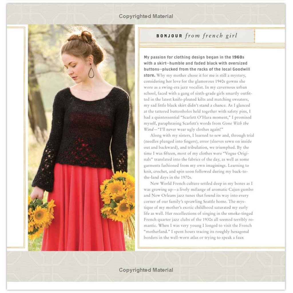 Knitting Patterns | French Girl Knits by Kristeen Griffin-Grimes French Girl Knits Pattern Book by Kristeen Griffin-Grimes Yarn Designers Boutique