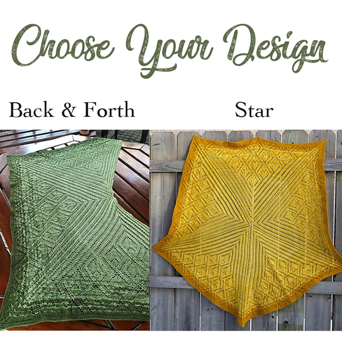 Starstruck Shawl Kit by Adrienne Larsen, Featuring Urth Gradient Kits Starstruck Shawl Kit Designed by Adrienne Larsen Yarn Designers Boutique