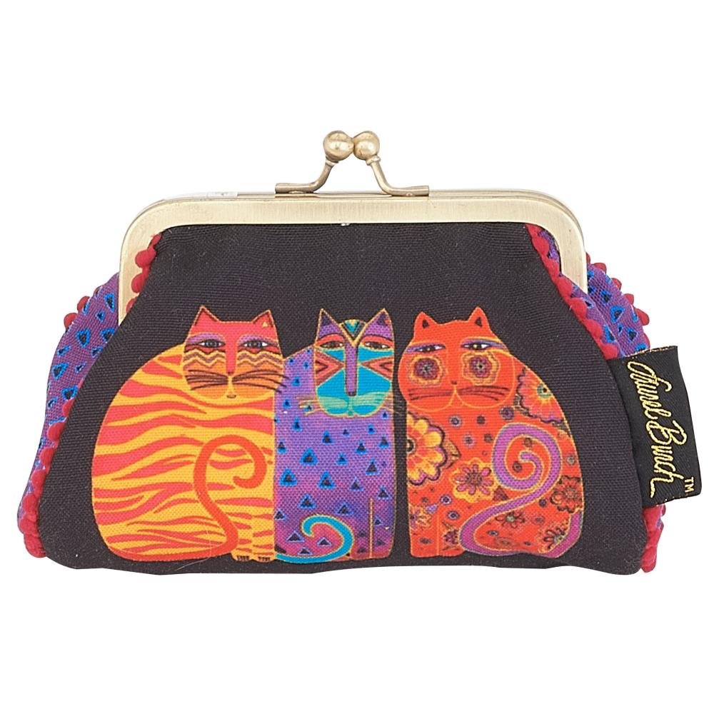 Laurel Burch Coin Purses, with Dogs, Cats & Mystical Horses Laurel Burch Coin Purse, 5 1/2" x 4 4/5" Yarn Designers Boutique