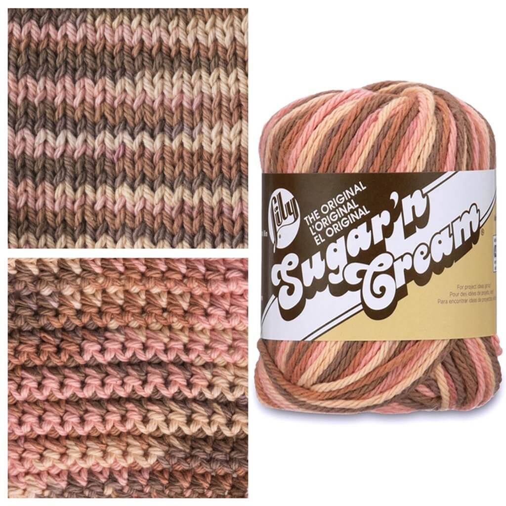 Lily Sugar n Cream Yarn | 100% Cotton Machine Washable & Dryable Lily Sugar'n Cream Yarn Yarn Designers Boutique
