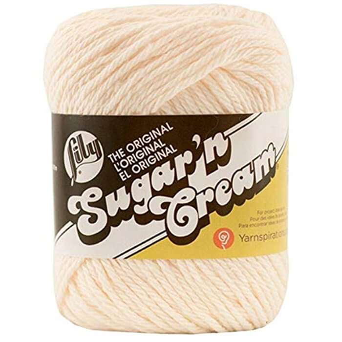 Lily Sugar n Cream Yarn | 100% Cotton Machine Washable & Dryable Lily Sugar'n Cream Yarn Yarn Designers Boutique