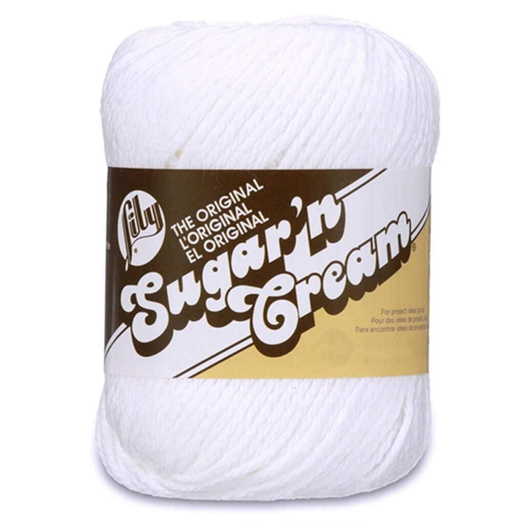 Lily Sugar n Cream Yarn | 100% Cotton Machine Washable & Dryable Lily Sugar'n Cream Yarn Yarn Designers Boutique