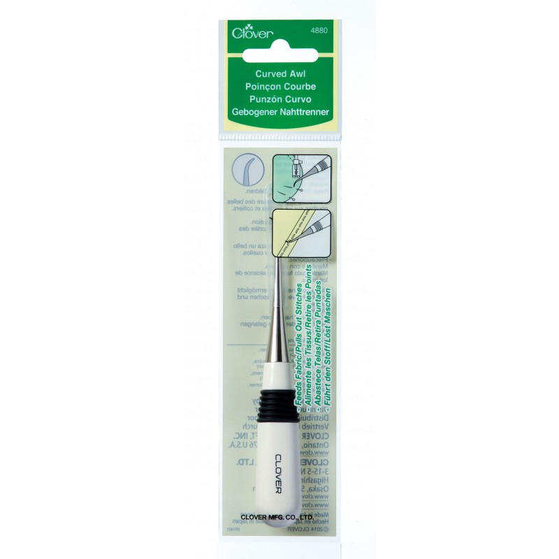 Sewing Awl by Clover, Punch Holes, Pick Up Stitches & More Tailor's Awls by Clover Yarn Designers Boutique