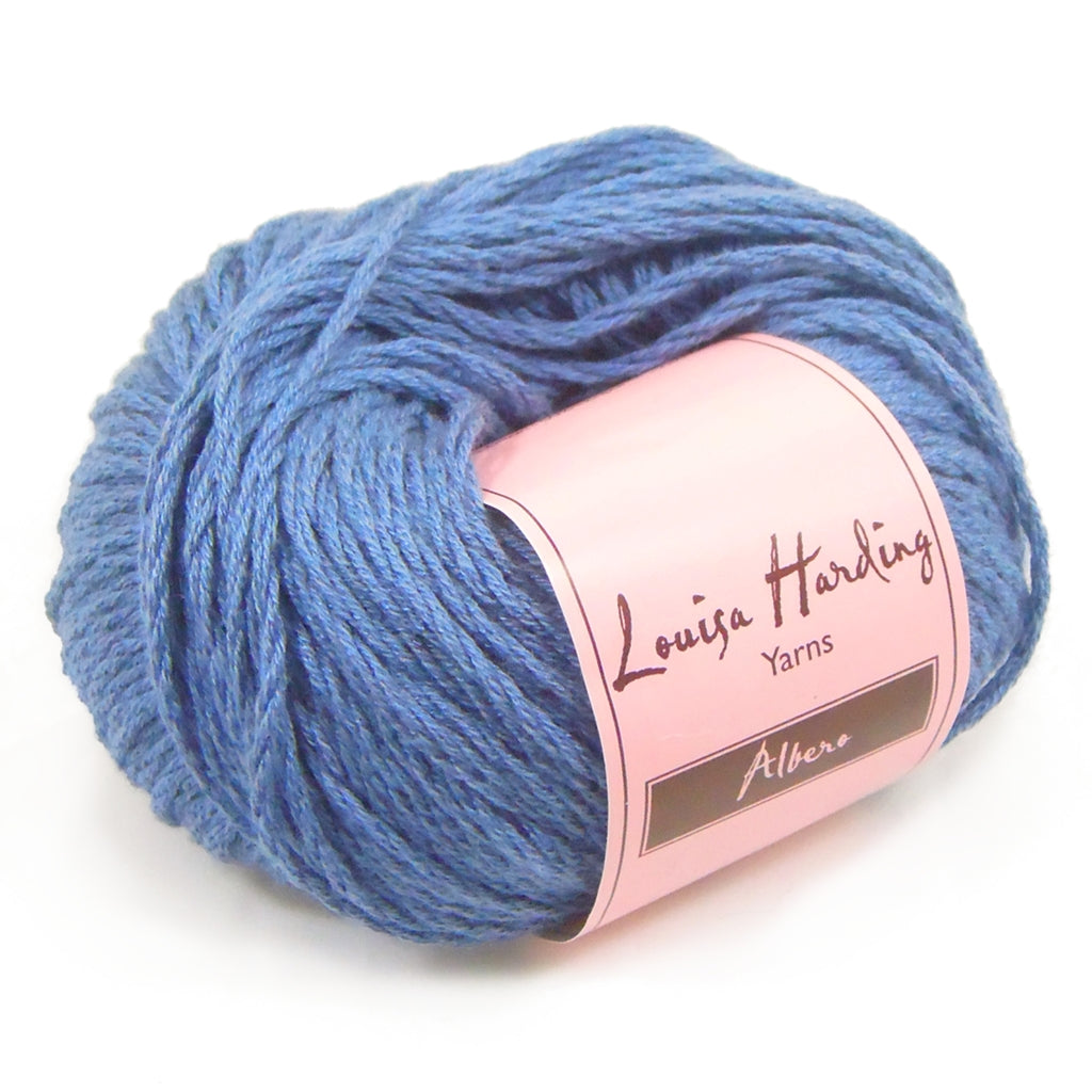 Louisa Harding Albero Yarn, Viscose & Cotton Yarn Worsted Weight Albero Cotton Yarn from Louisa Harding Yarn Designers Boutique