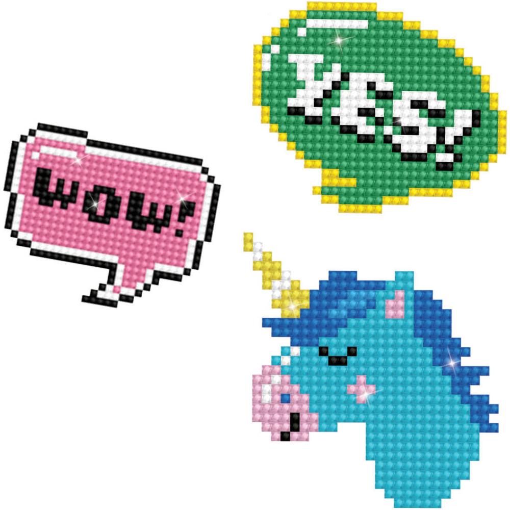 Diamond Painting Stickers, Fun Back to School Crafts, Diamond Art Diamond Dotz Dotzies Wow Stickers Yarn Designers Boutique