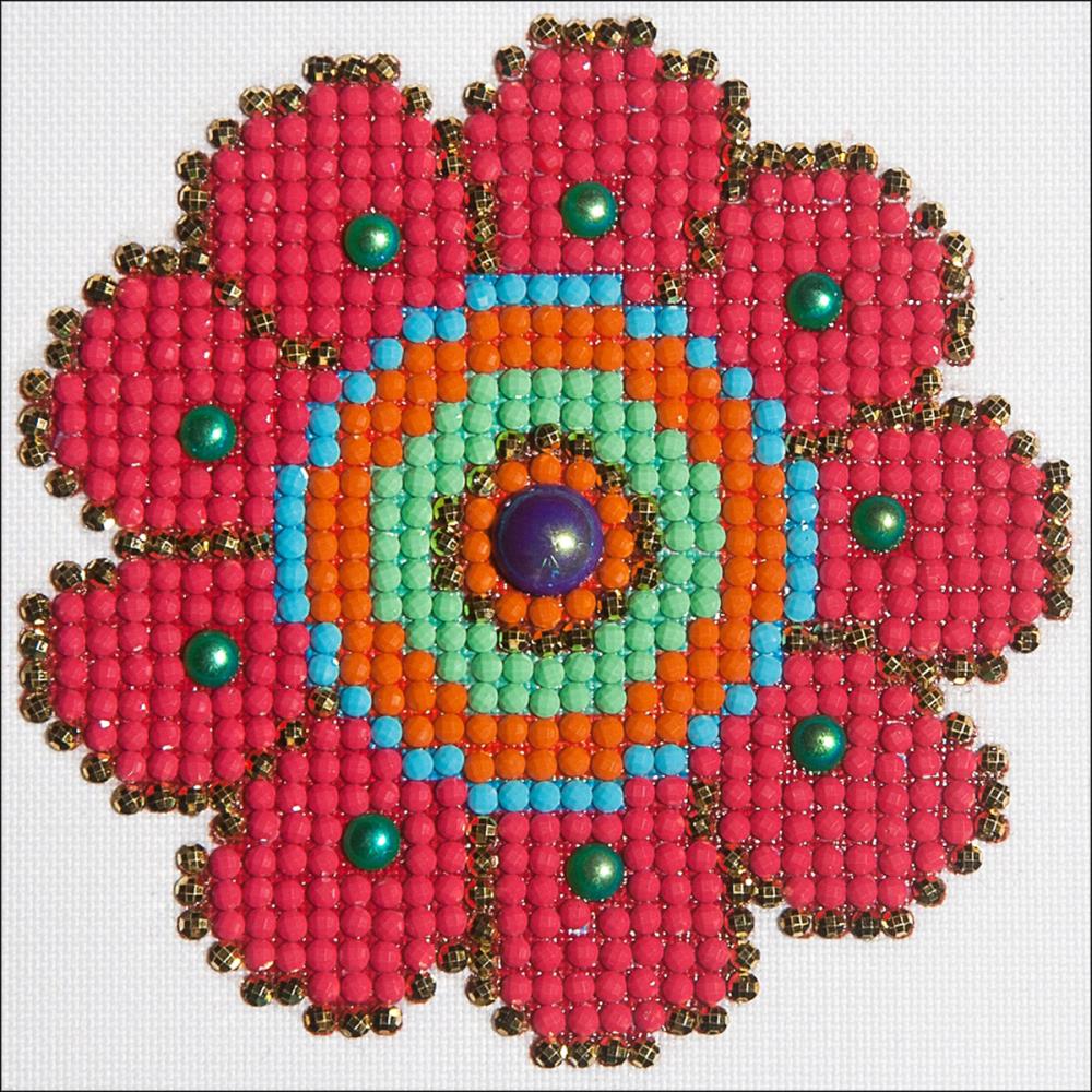 Mini Diamond Painting, Easy Kids Crafts to Stay at Home Diamond Dotz, Small 4 x 4Inches Yarn Designers Boutique