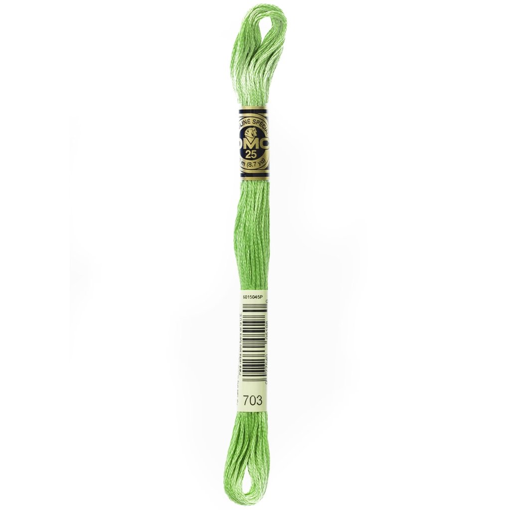 Embroidery Thread | DMC Embroidery Floss Cotton 6-Strand Green Shades DMC 6 Strand Cotton Embroidery Floss- Greens Yarn Designers Boutique