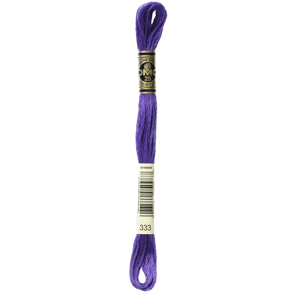 Embroidery Thread | DMC Embroidery Floss Cotton 6-Strand Purples DMC 6 Strand Cotton Embroidery Floss Purples Yarn Designers Boutique