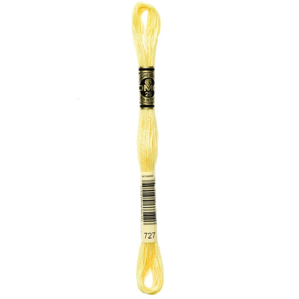 Embroidery Thread | DMC Embroidery Floss Cotton 6-Strand Yellows DMC 6 Strand Cotton Embroidery Floss Yellows & Golds Yarn Designers Boutique