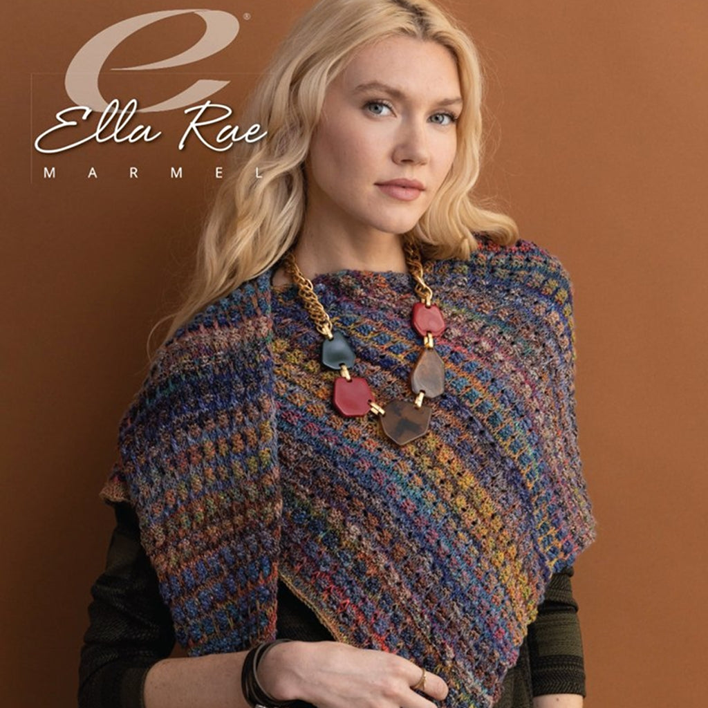 Acrylic Cotton Yarn | Marmel by Ella Rae, Barbershop Pole Colorful Ply Marmel by Ella Rae Yarn Designers Boutique