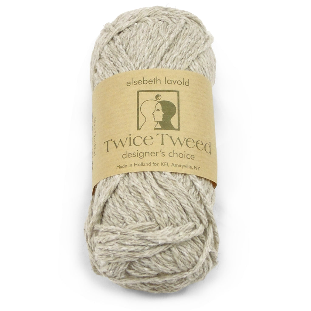 Elsebeth Lavold Twice Tweed Wool Yarn, Recycled Fibers Knitting Yarn Twice Tweed Yarn by Elsebeth Lavold Yarn Designers Boutique