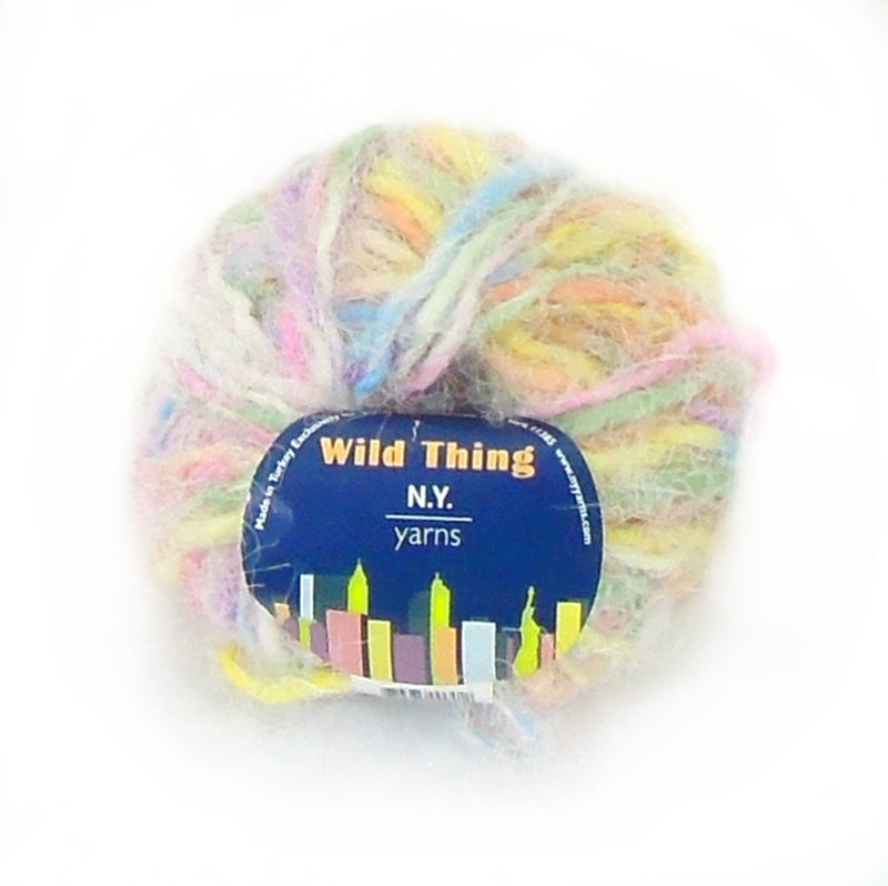 Eyelash Yarn, New York Yarns, Wild Thing Fuzzy Faux Fur Yarn Wild Thing Eyelash Yarn by New York Yarns Yarn Designers Boutique