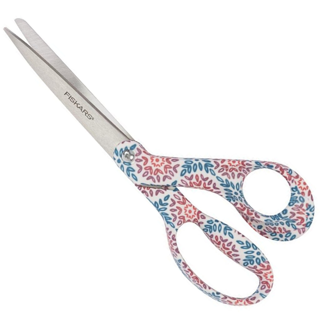 Fabric Scissors | Fiskars Limited Edition Floral Pattern Handled Fiskars Limited Edition Pattern Fabric Scissors Yarn Designers Boutique